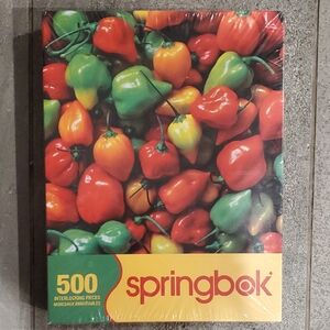 HOT PEPPERS PUZZLE - 500-PIECE JIGSAW PUZZLE